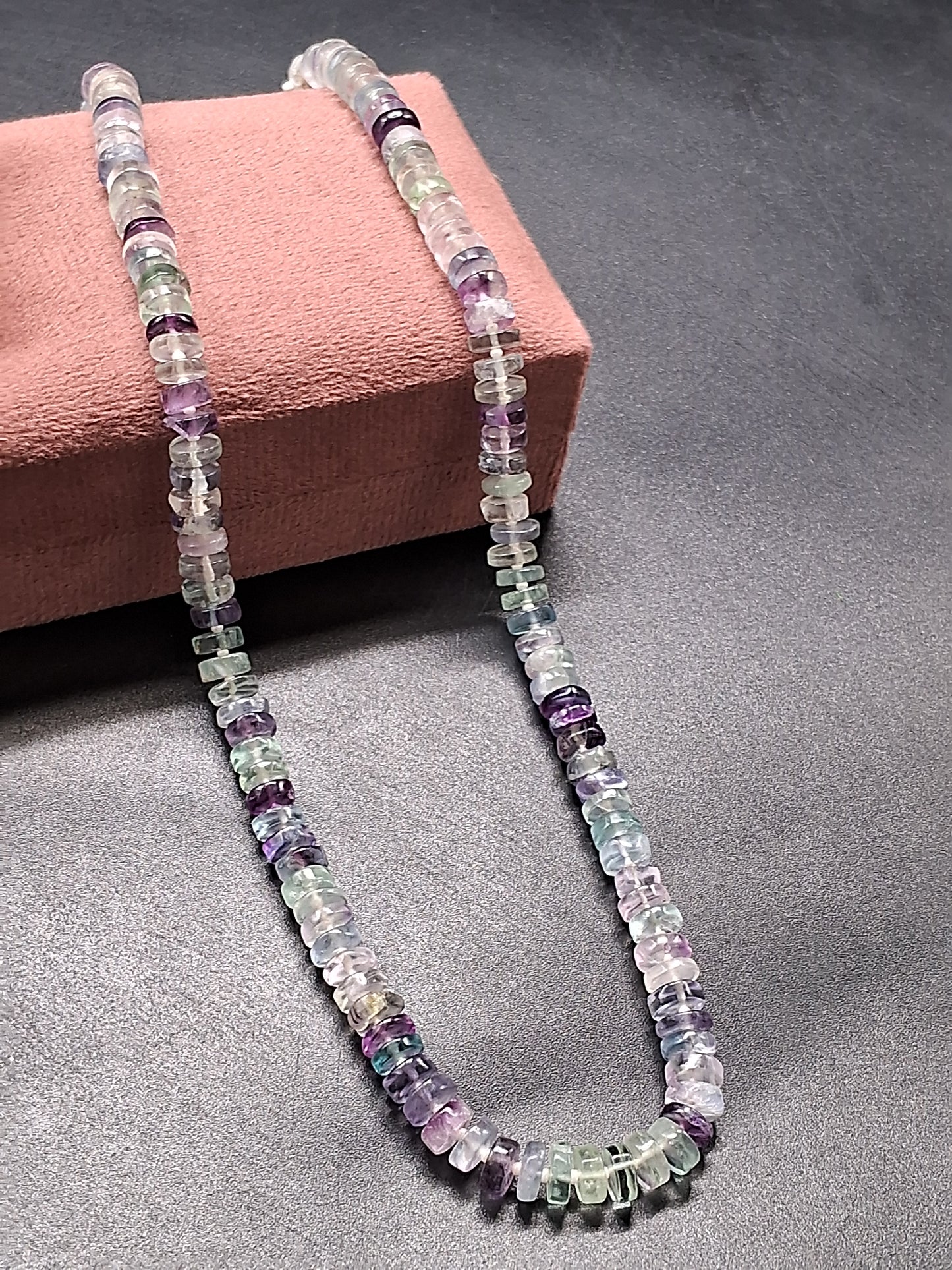 Designer & Elegant Fluorite Natural String Necklace