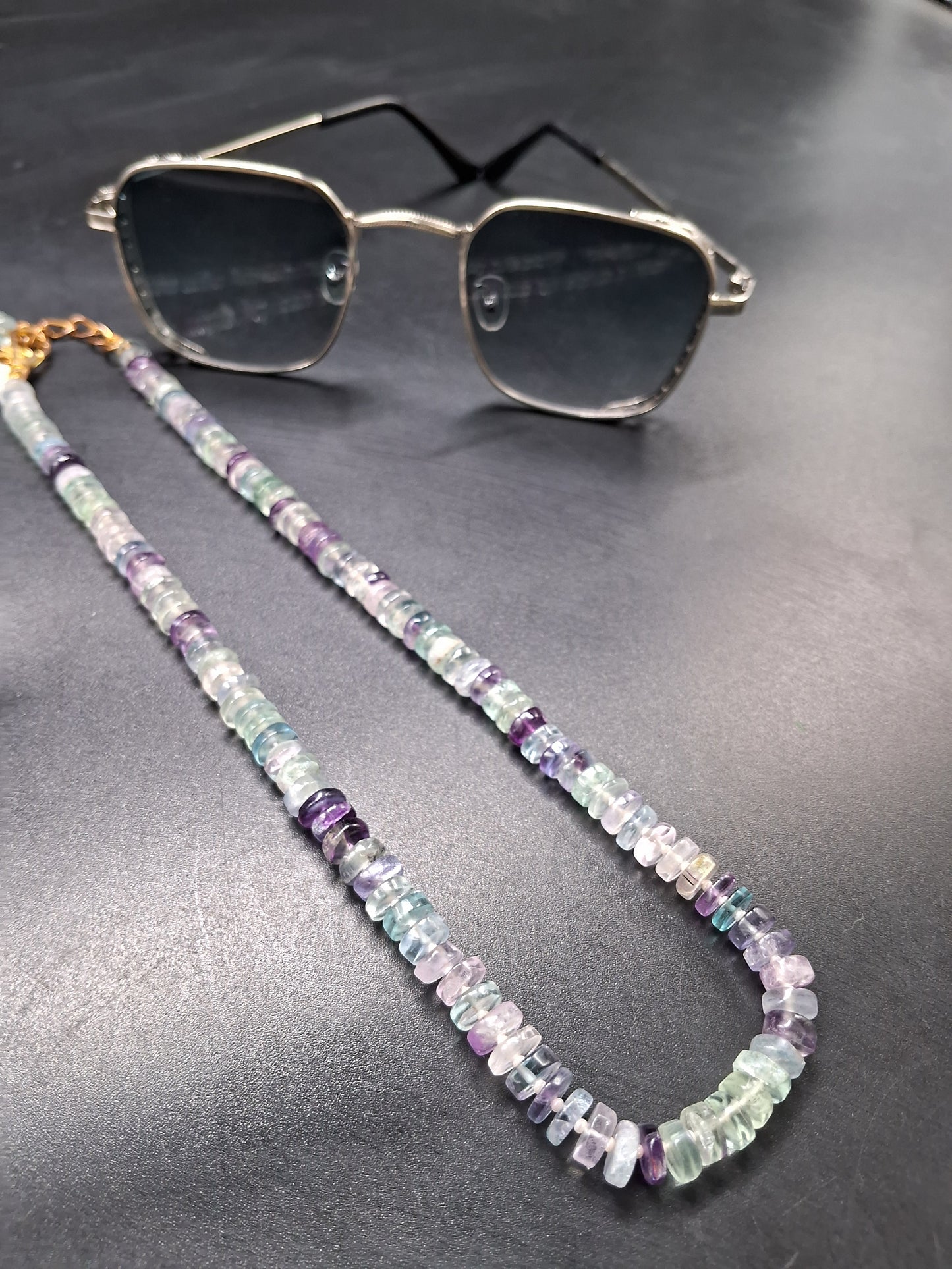 Designer & Elegant Fluorite Natural String Necklace