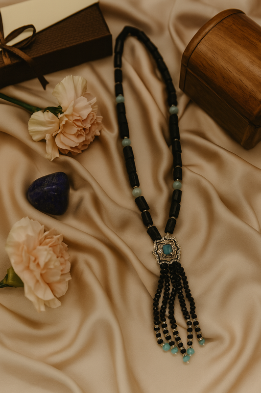 Black Tourmaline Necklace – Spiritual Shielding Jewelry for Men & Women