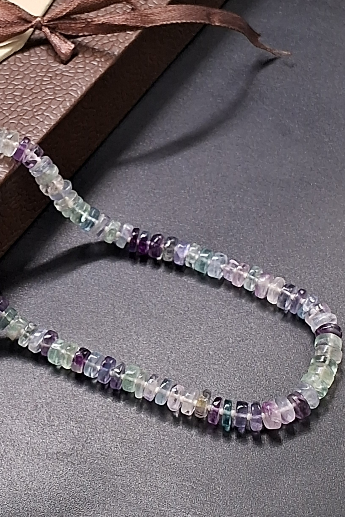 Designer & Elegant Fluorite Natural String Necklace
