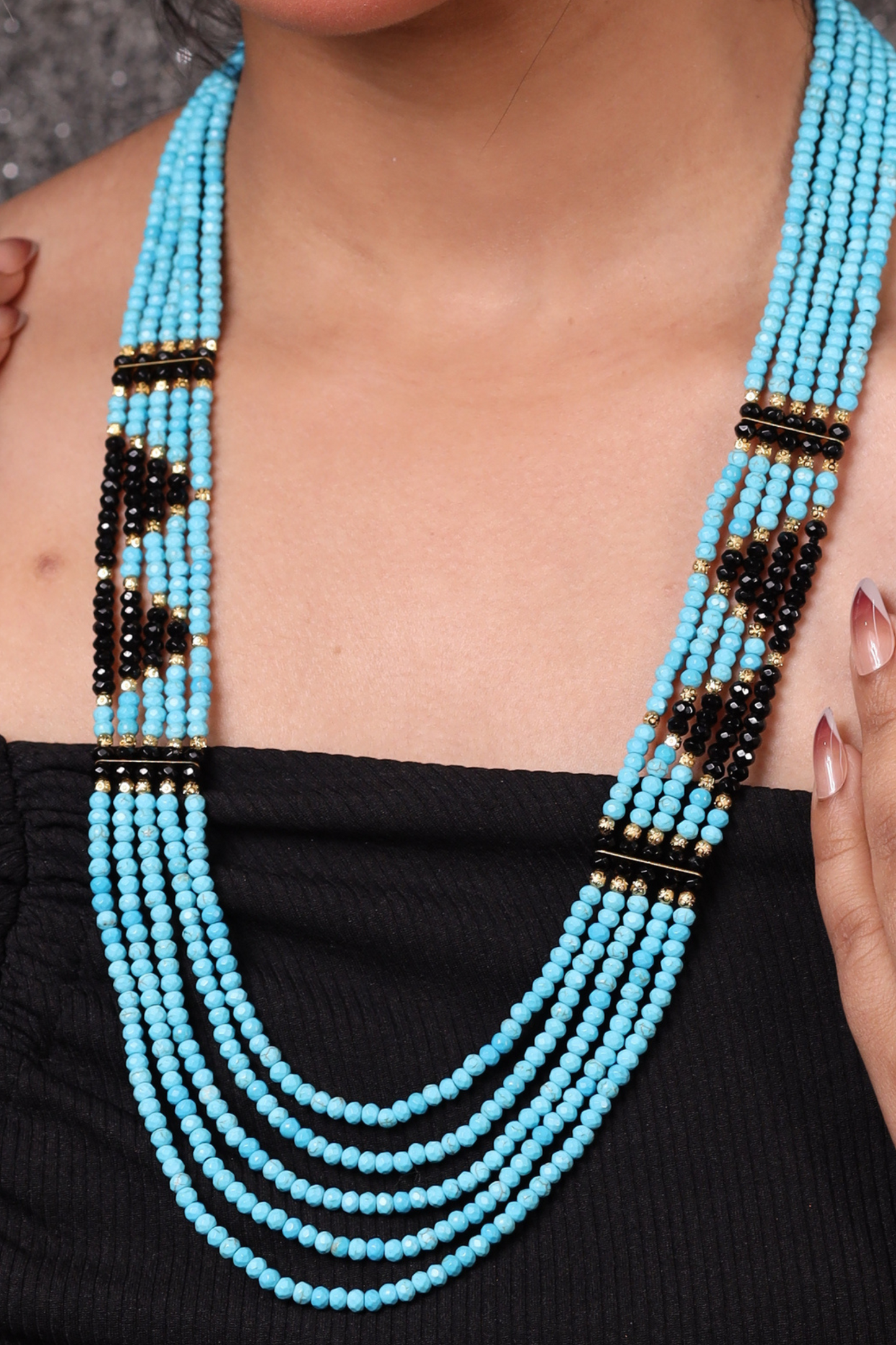 Blue Turquoise Necklace