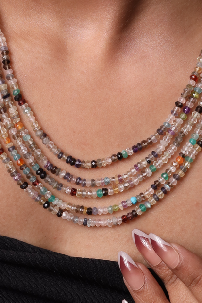 Designer Multicolor  Natural stones Necklace