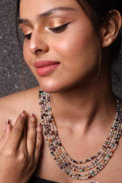 Designer Multicolor  Natural stones Necklace