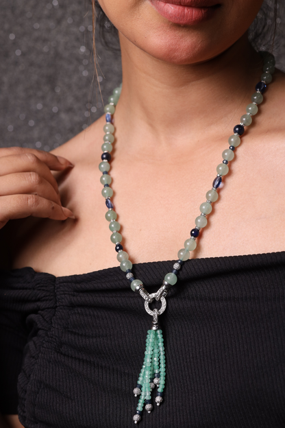 Dazzling Green Aventurine Beads Necklace