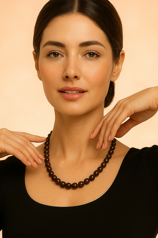 Real Pearl Necklace – Classic Luxury with Natural Radiance