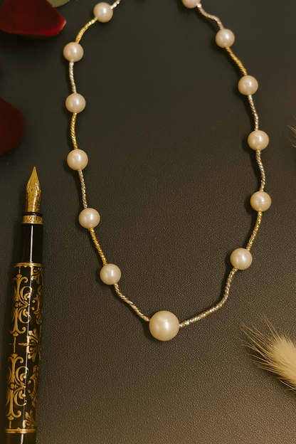 Beautiful Pearl Necklace — For the Woman Who Shines in Every Moment